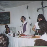 Missa presidida por padre Camillo Didoné